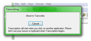 Transcribe
